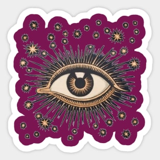 Vintage Eye Sticker
